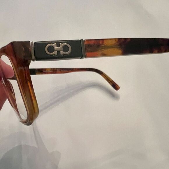 Men's Salvatore Ferragamo SF2772 57/17/145 Tortoise Eyeglasses Glasses Frame - Picture 6 of 8